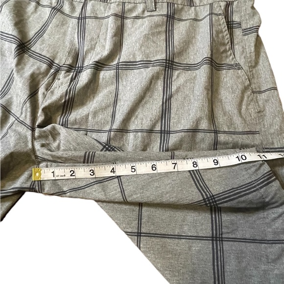 🌸 OP OPFLEX 4 way stretch gray and‎ black mens shorts size 40 NWOT - Picture 4 of 8